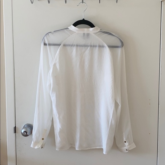 Mango stand collar shirt - Picture 4 of 5